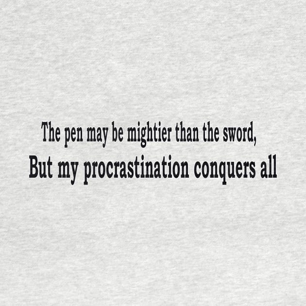 Procrastination by TheWriter'sBlock